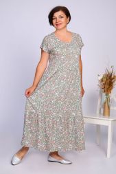 Платье женское (М0647) оливковый